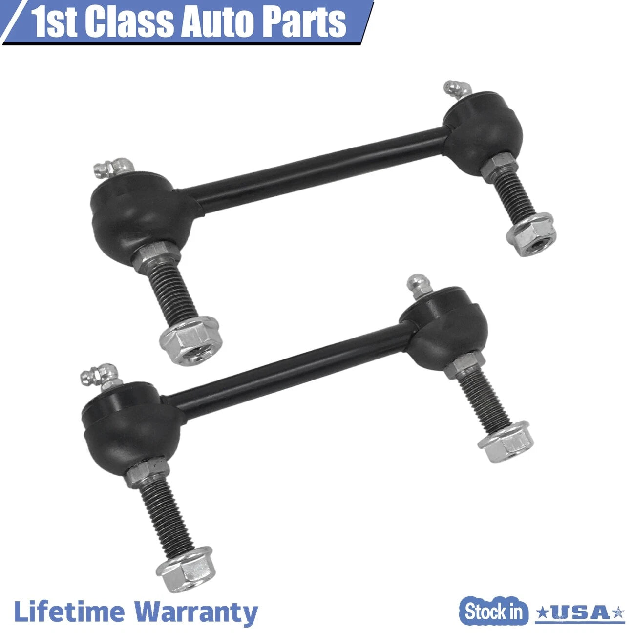 Set of 2 Front Suspension Sway Bar End Links for Cadillac CTS SRX STS (2004–2014)