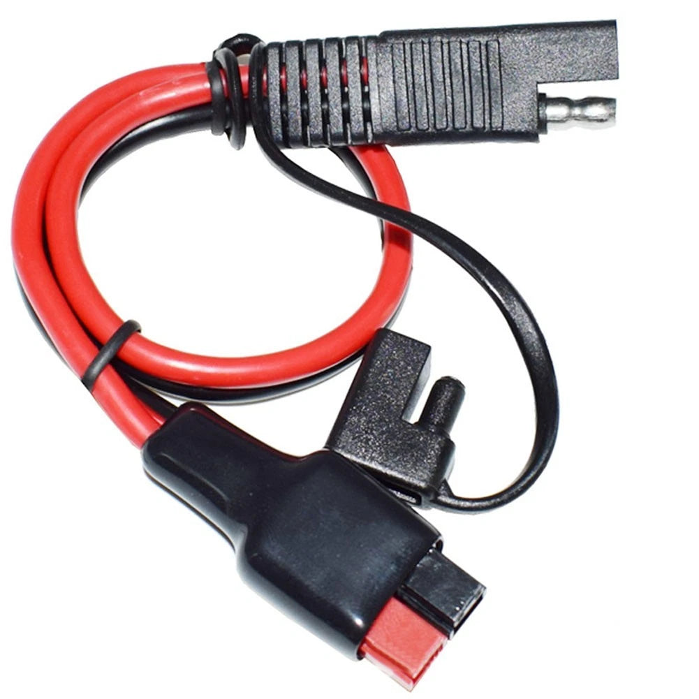 Rechargeable Batteries Connector to 30A PVC 2 Cores 214AWG for Boats/Campers