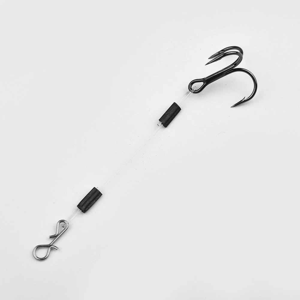 3X Stainless Steel Fishing Hooks for Pike Perch Terminal Baits