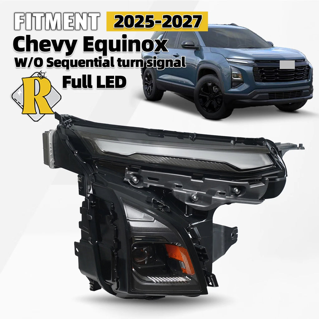 Full LED Headlight for Chevy Equinox (2025–2027) Right