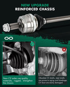 CV Axle Shaft for BMW 323Ci 323i 323is 325Ci 325i 328Ci 328i Z4 328is (2000–2006)