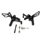 Rearset Foot Pegs for Suzuki Hayabusa GSX1300R (1999-2008) Black