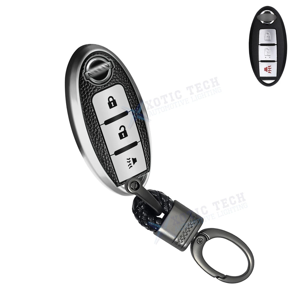 Full Seal Keyless Key Fob Holder Cover for Nissan (2000–2006)