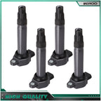 Set of 4 Ignition Coils for Mitsubishi Lancer Outlander Sport (2011–2018)