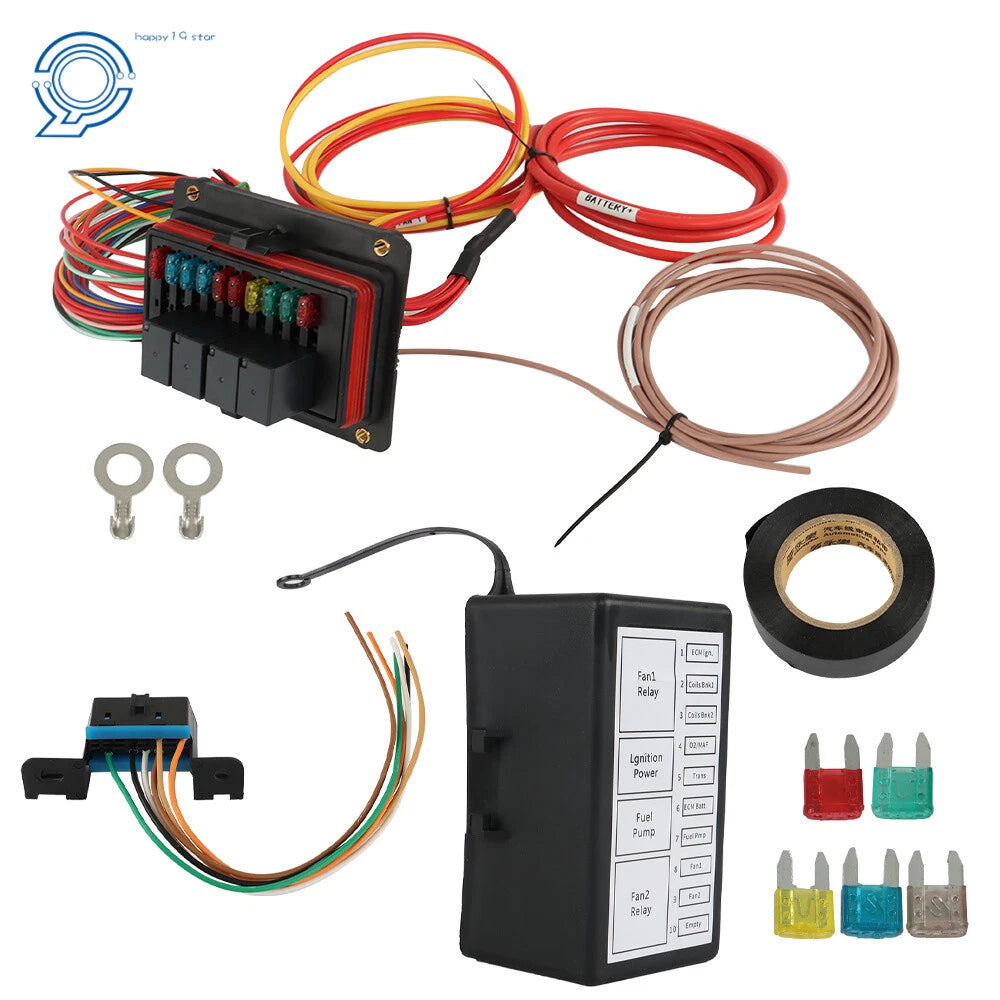 LS Swap Fuse Box & Relay Harness Kit for LSx (4.8–6.2)