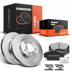 Set of 2 Front Disc Brake Rotors & Ceramic Pads for Ford Taurus (1994–2000)