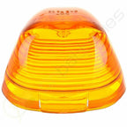 Set of 5 Amber Cab Marker Lights with White LED for Universal Vehicles
