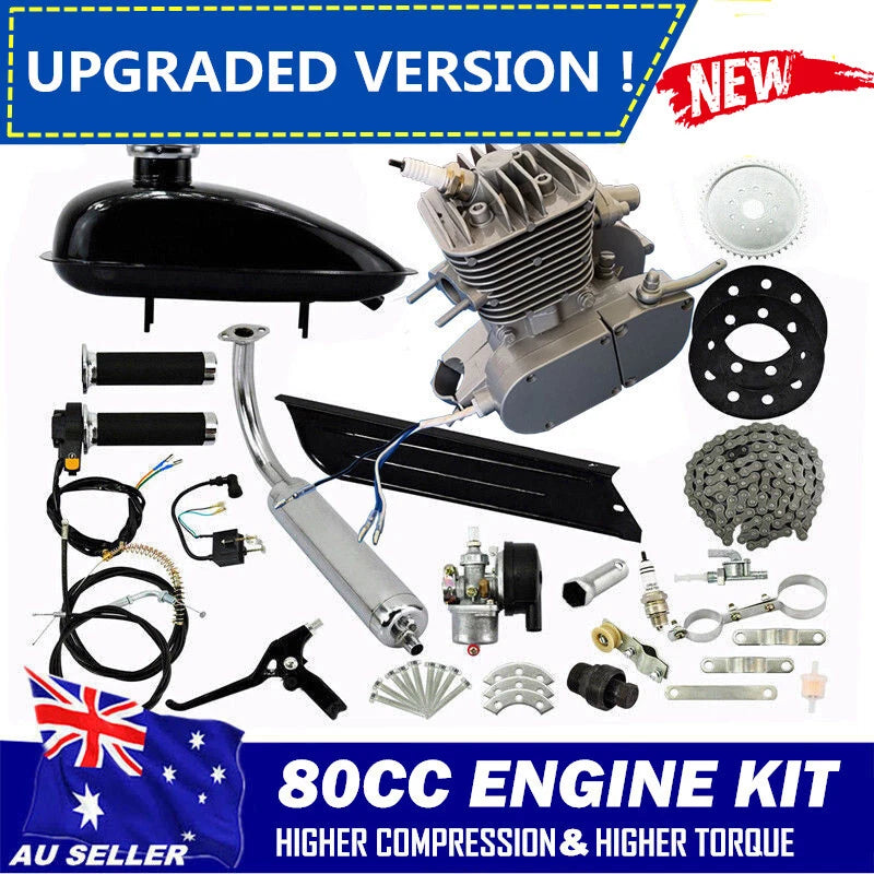 80cc 2 Stroke Bicycle Engine Motor Kit for BT80 (Motorized Bike)