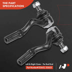 2X Outer Tie Rod End for Mercedes-Benz E-Class (1996-2009)