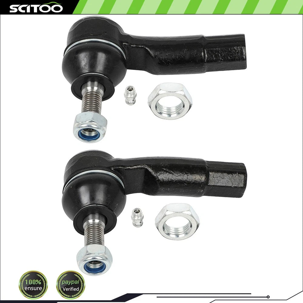 2 Pieces Front Outer Tie Rod End Links for Audi A3 (2006–2016)