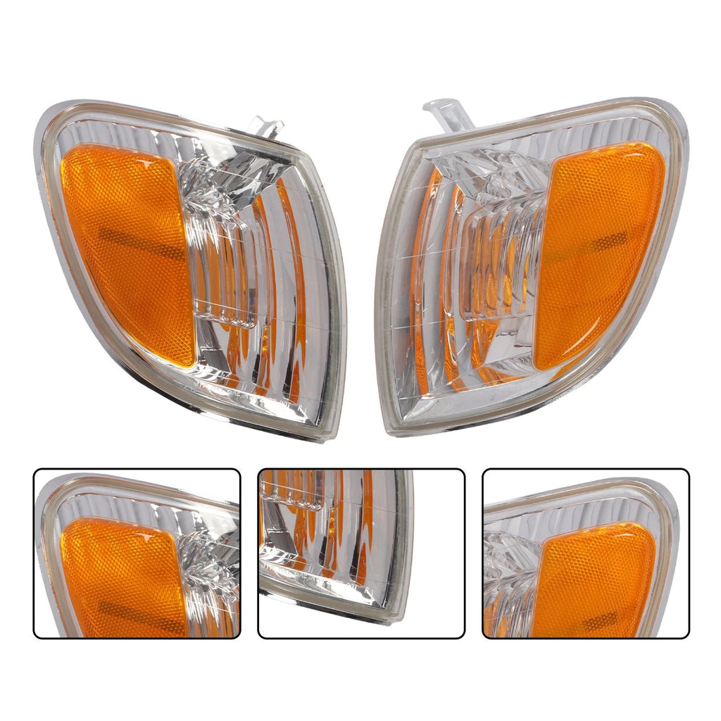 Halogen Headlight Kit for Toyota Tundra (2000–2004) LH RH Regular Access Cab