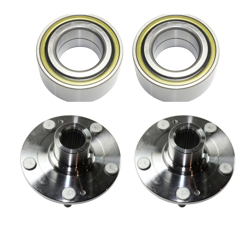 Set of 2 Wheel Hubs for Kia Tucson