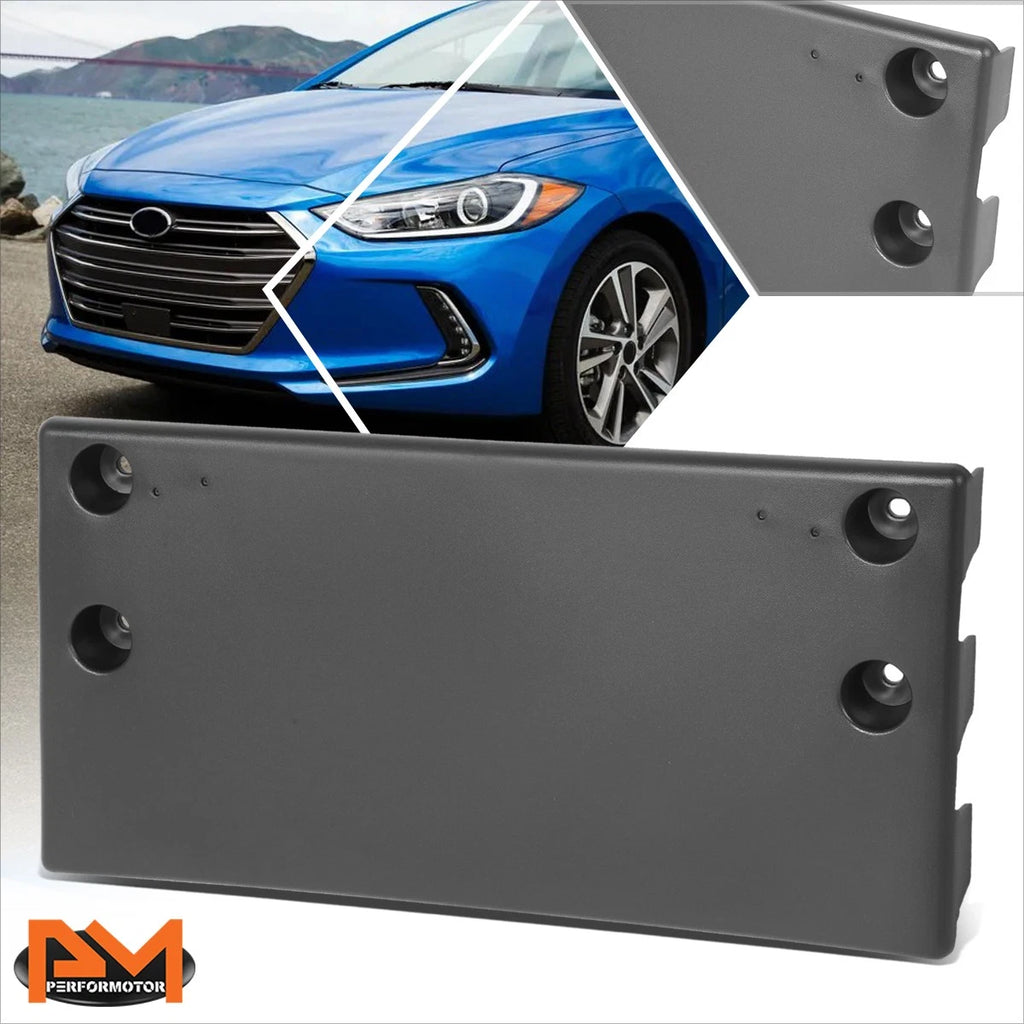 Front License Plate Mounting Bracket for Elantra 2017–2018