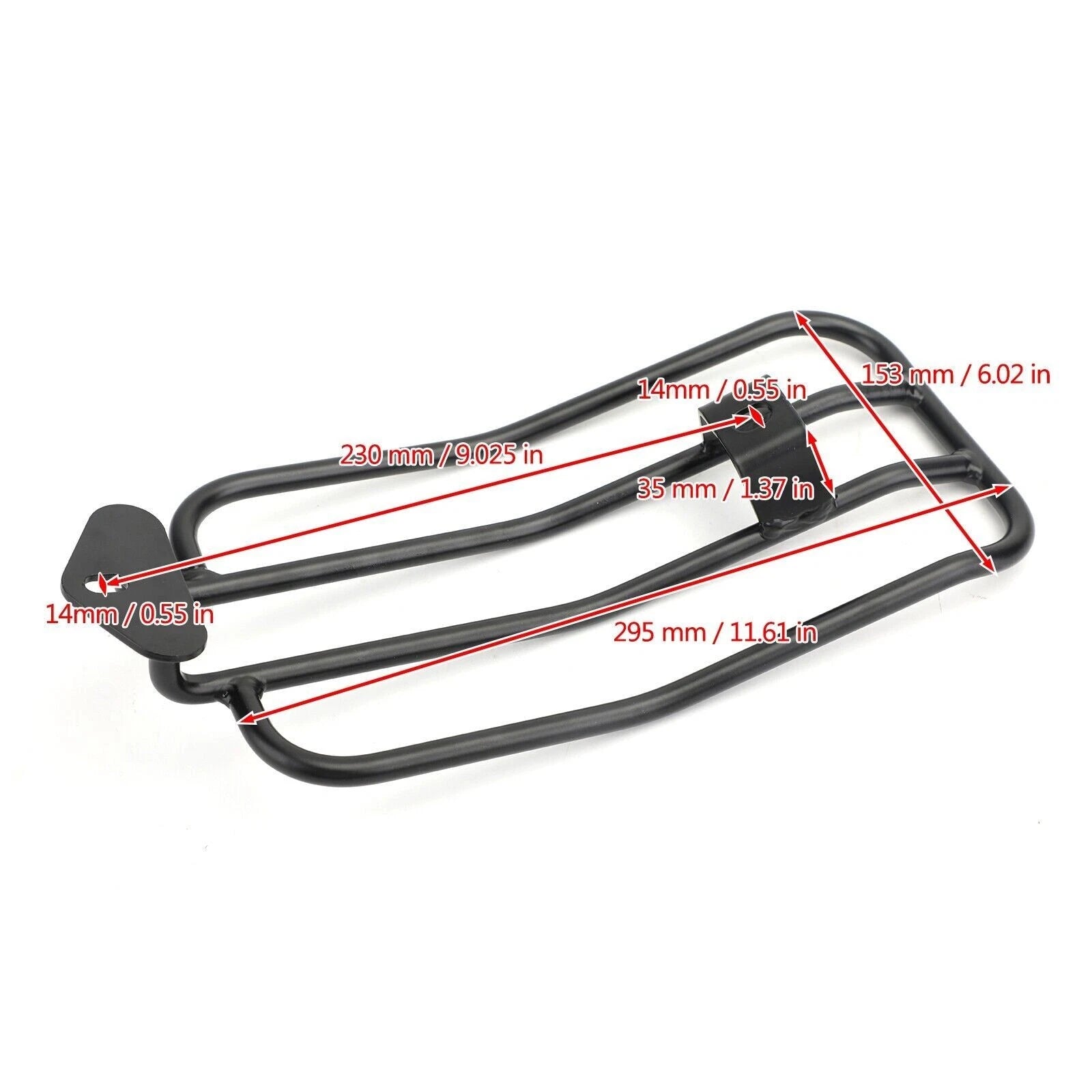 Rear Carrier Luggage Rack for Honda CMX 500 300 Rebel (2017–2020) #3