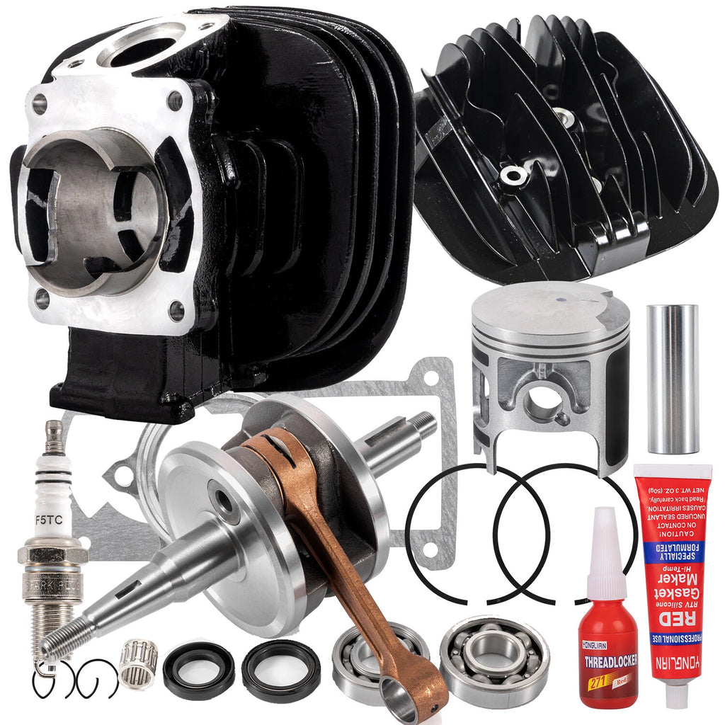 Top End Kit with Crankshaft for Yamaha Blaster 200 (1988–2006)