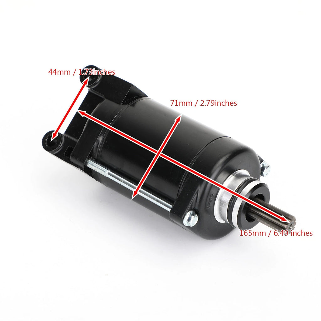 Starter for Honda CB CBR 400 500 CMX 500 Rebel (1983–2023) 31200-MGZ-J01 31200-MGZ-J81