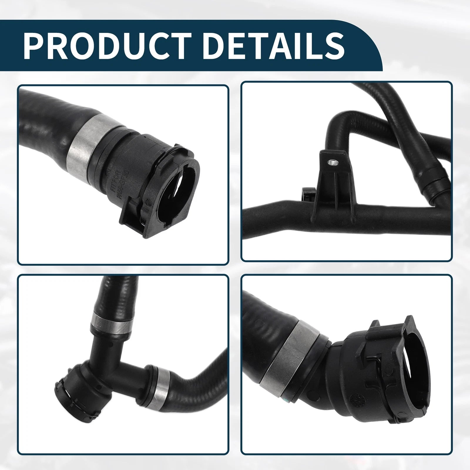 Heater Return Thermostat Hose for BMW 118i 120i 318i 320i (No.17127548222)