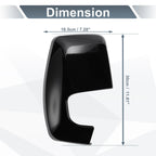 Right Rearview Mirror Cover Cap Gloss Black for Ford Transit Custom (2012–2023)
