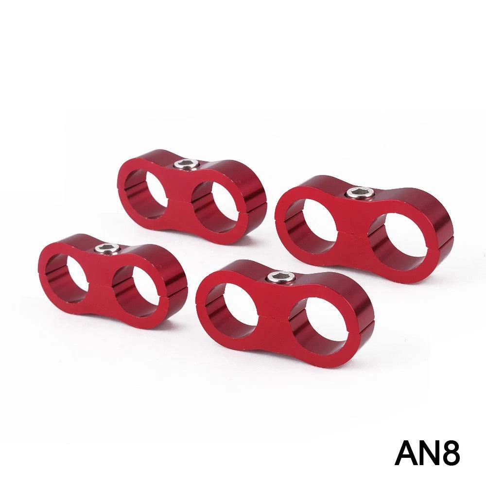 Hose Separator Clamp for Oil/Fuel Hose Line 8AN