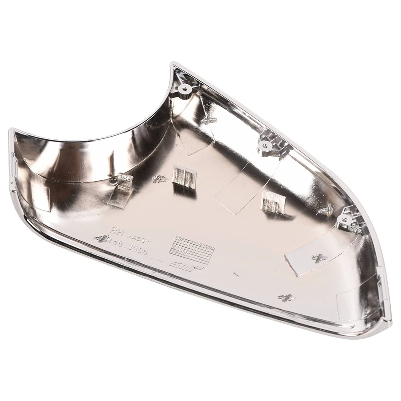 Chrome Door Mirror Trim Cover for Tesla Model S (2012–2020) Right Side