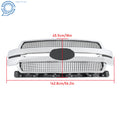 Chrome Front Bumper Upper Grille for Ford F-150 F150 (2018–2020)