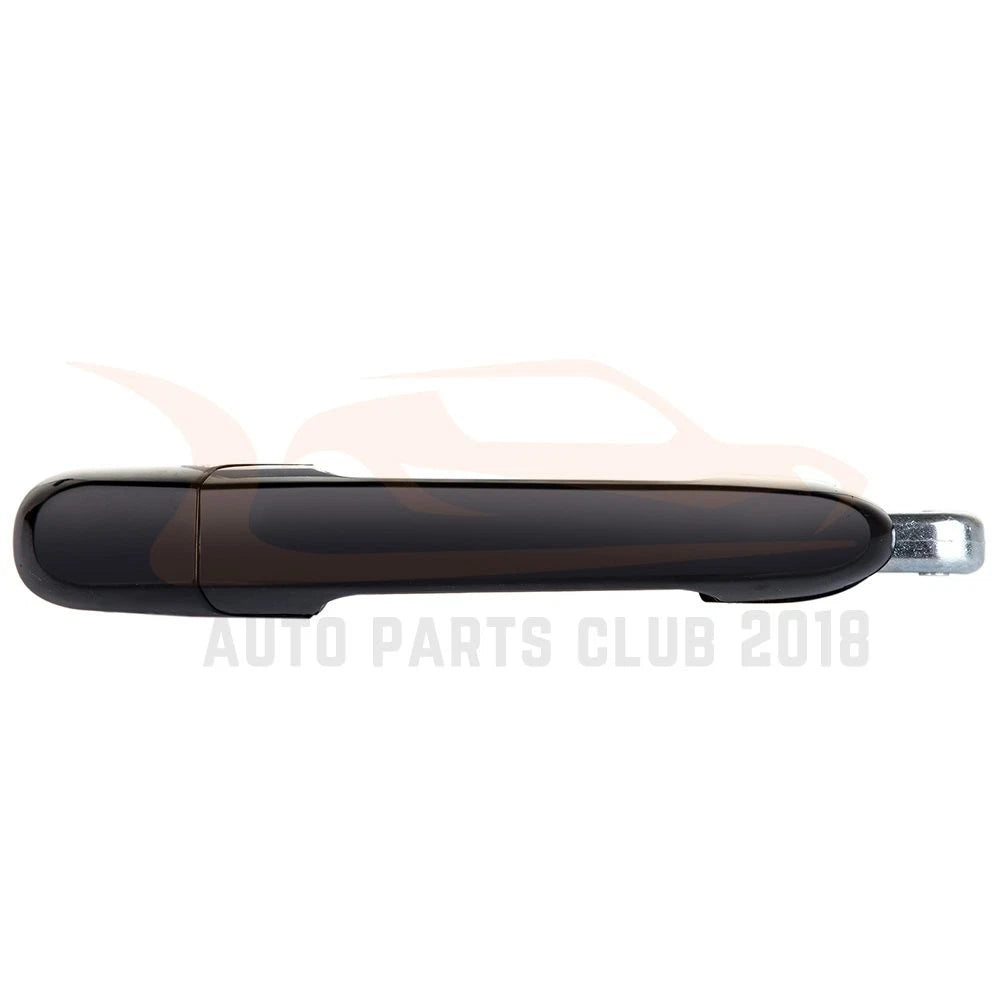 Door Handle for Hyundai Accent (2006-2011) Black Exterior Rear Right