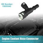 Engine Coolant Hose Connector No. 15055342 for Chevrolet Suburban 1500 (2000–2014)