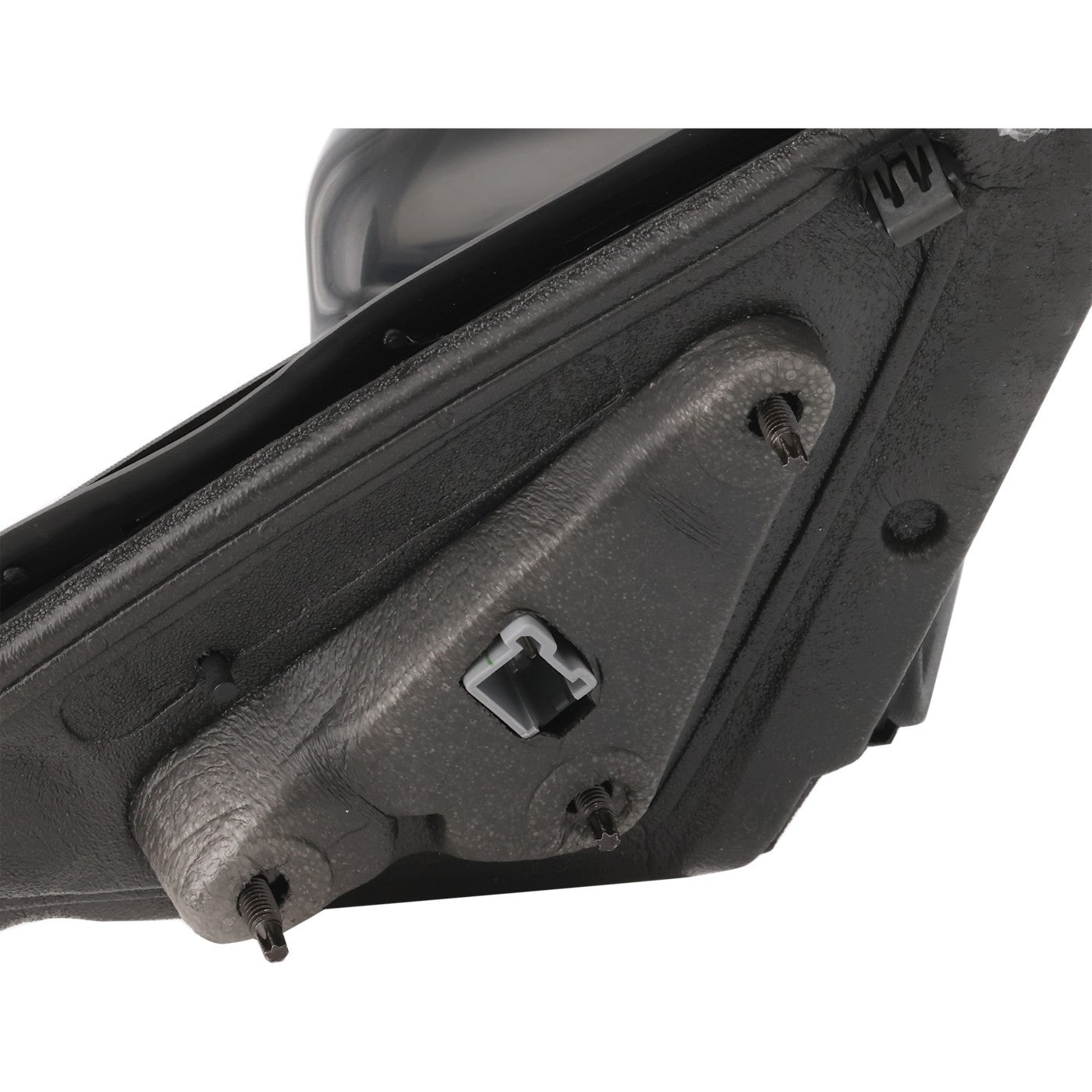 Power Mirror with Spotter Gloss Black Passenger Right for Ford Fusion (2011–2012)
