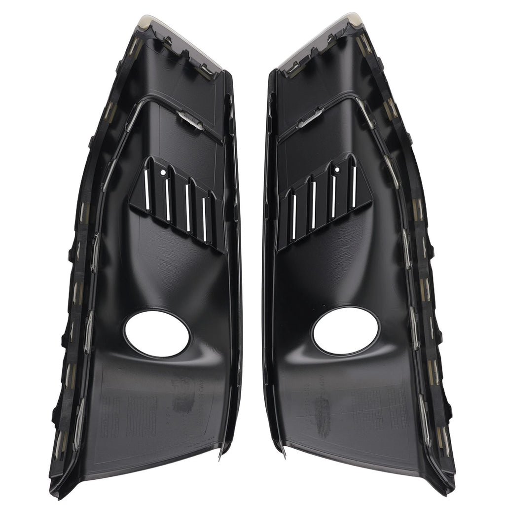 Set of 2 Front Bumper Fog Light Grille Covers for Audi A4L (2020–2022)