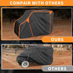 Waterproof UTV Cover for Honda Pioneer 1000-5 (2016-2023) - Black 210D PU