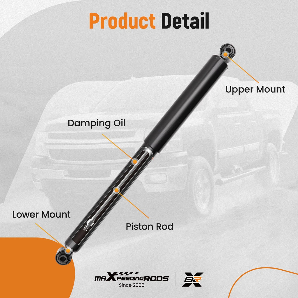 Rear Shocks for Chevy Trailblazer EXT, GMC Envoy XL (2002–2009)