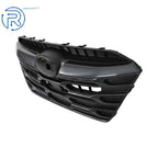 Front Upper Grille for Subaru Outback (2023-2024) with Camera Hole, Black