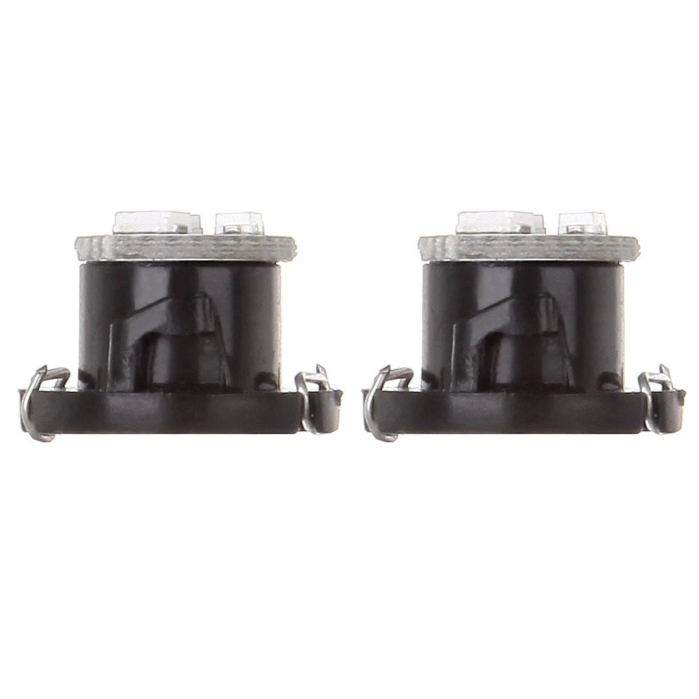 Set of 6 T5/T4.7 3-LED Bulbs for Dash A/C Control Light (12mm)