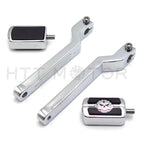 Left Front Rear Shift Lever with Shifter Peg for Harley Softail Touring (1988–2018)