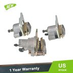 Set of 2 Front & Rear Brake Calipers with Pads for Polaris Sportsman 500 570 800 (2008–2014)