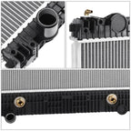 2-Row Aluminum Cooling Radiator for Freightliner Business Class M2 (2008–2013)