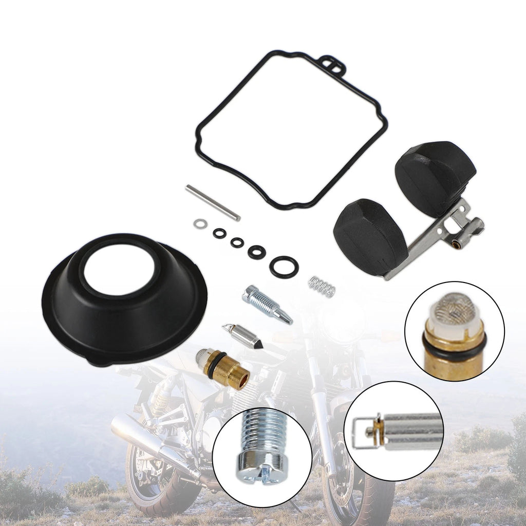 Carburetor Rebuild Kit for Yamaha XV250 Virago XVS650 V-Star (1990–2007)
