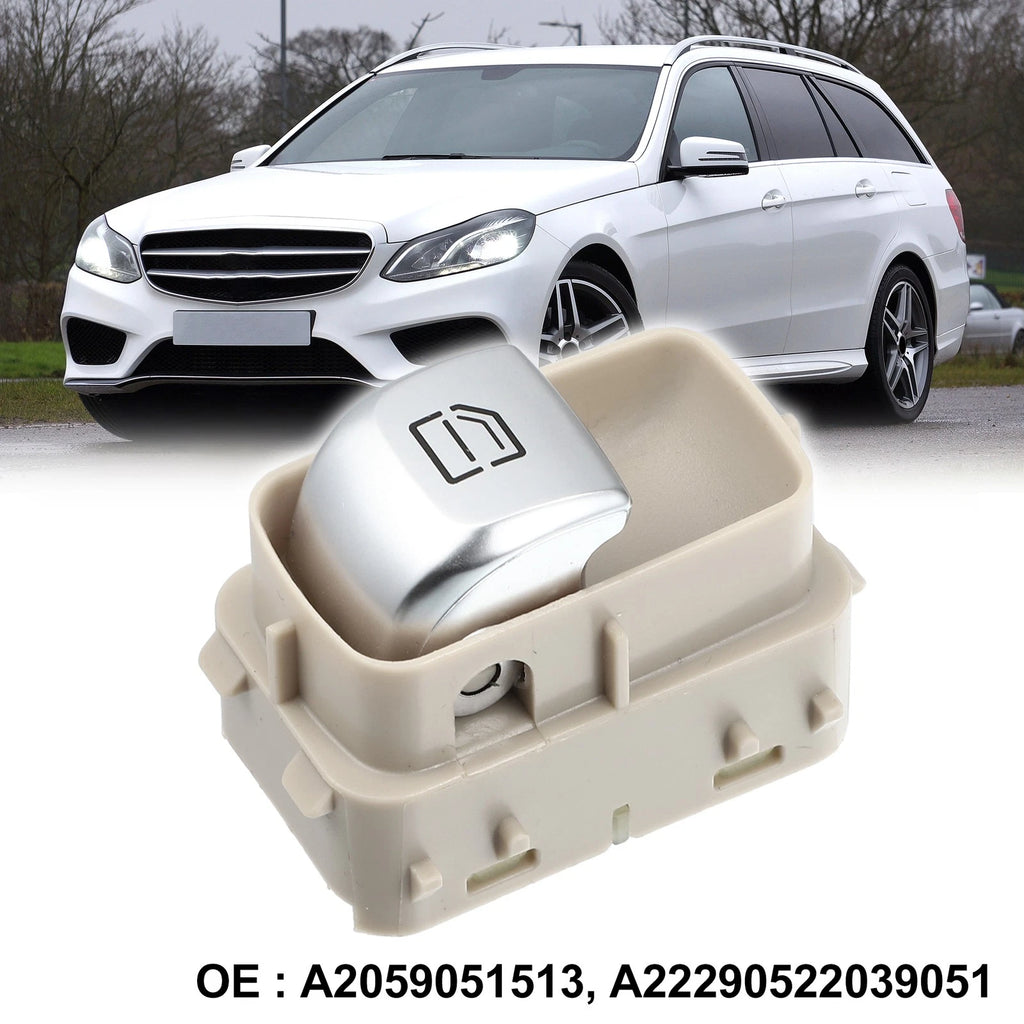 Front Right Power Window Switch A2059051513 for Mercedes C300 GLC300 (2015–2020) Beige