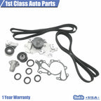 Timing Belt Water Pump Hydraulic Tensioner Kit for Hyundai Kia (2006–2010)
