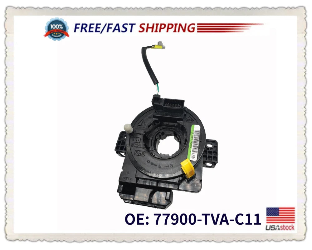 Clock Spring 77900-TVA-A12, 77900-TVA-A11, 77900-TVA-C11 for Honda Accord (2018–2022)