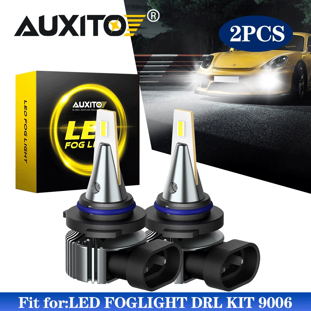 AUXITO 9006 HB4 LED Fog Light Bulbs for 6500K 4000LM