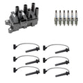 Denso Ignition Coil Wires & 6 NGK Platinum Spark Plugs for Sable V6 (1996–2005)