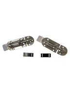 Set of 2 Marine 4 1/4" Barrel Bolt Door Latch Stainless Steel