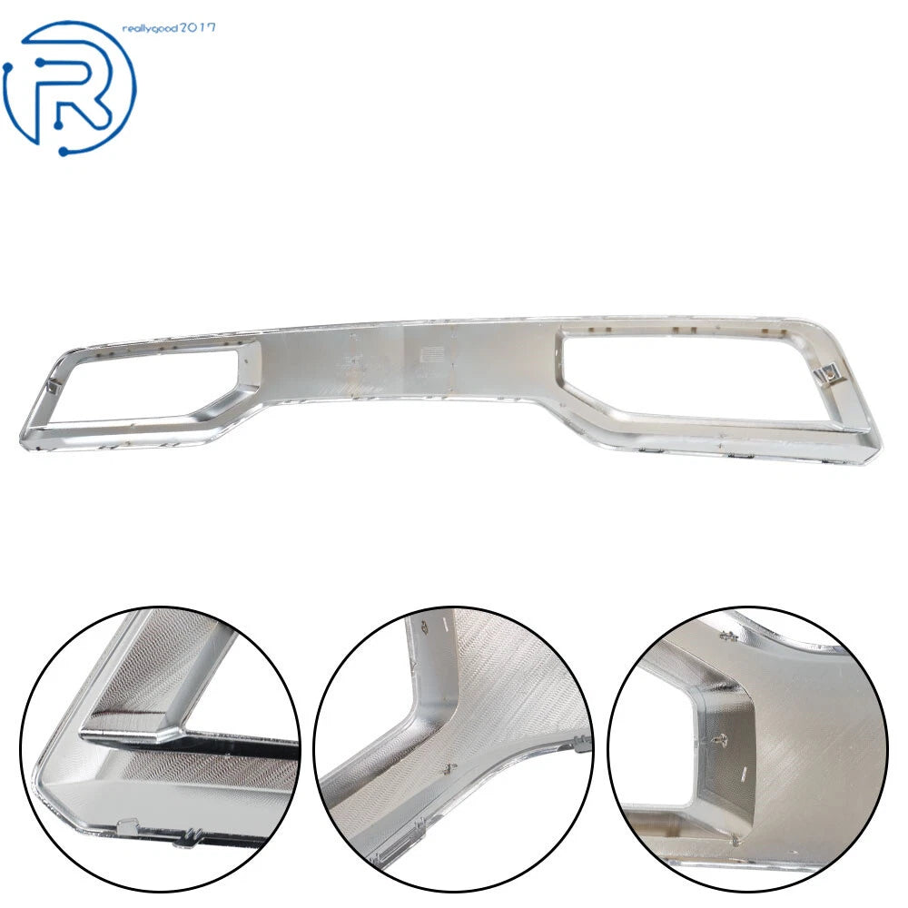 Chrome Front Bumper Skid Plate Cover for Chevrolet Silverado 1500 (2019-2022)