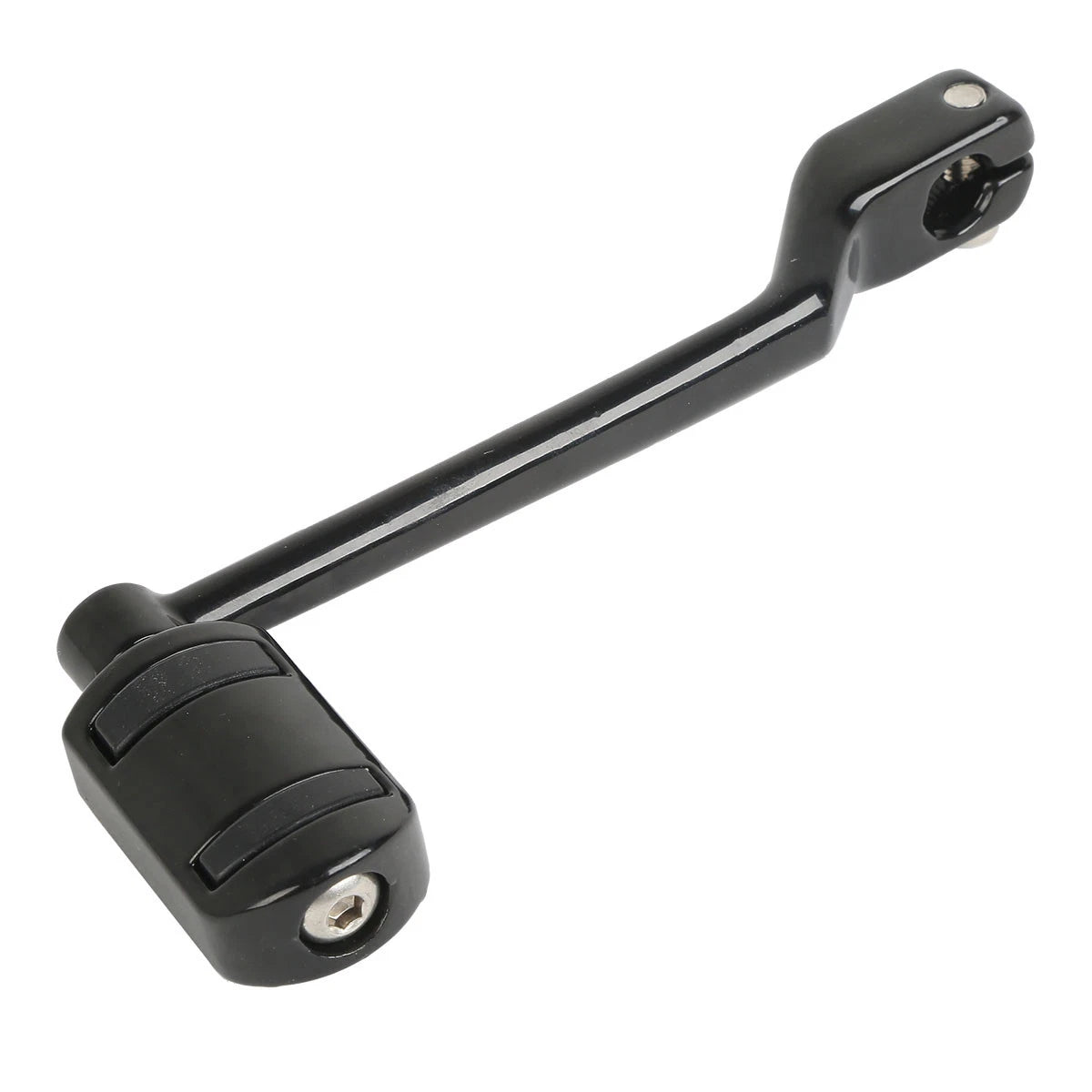 Black Rear Heel Shift Lever with Shifter Pegs for Harley Touring Softail