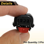3 Pin Ignition Coil Sensor Connector Plug for Ford Edge (2007–2017)
