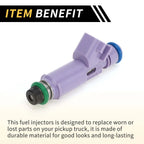Fuel Injector for Ford F-150 (2009–2010) 6 Holes Purple