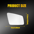 Heated Mirror Glass RH for Mercedes C-Class W204 C250 C300 C350 (2008–2015)