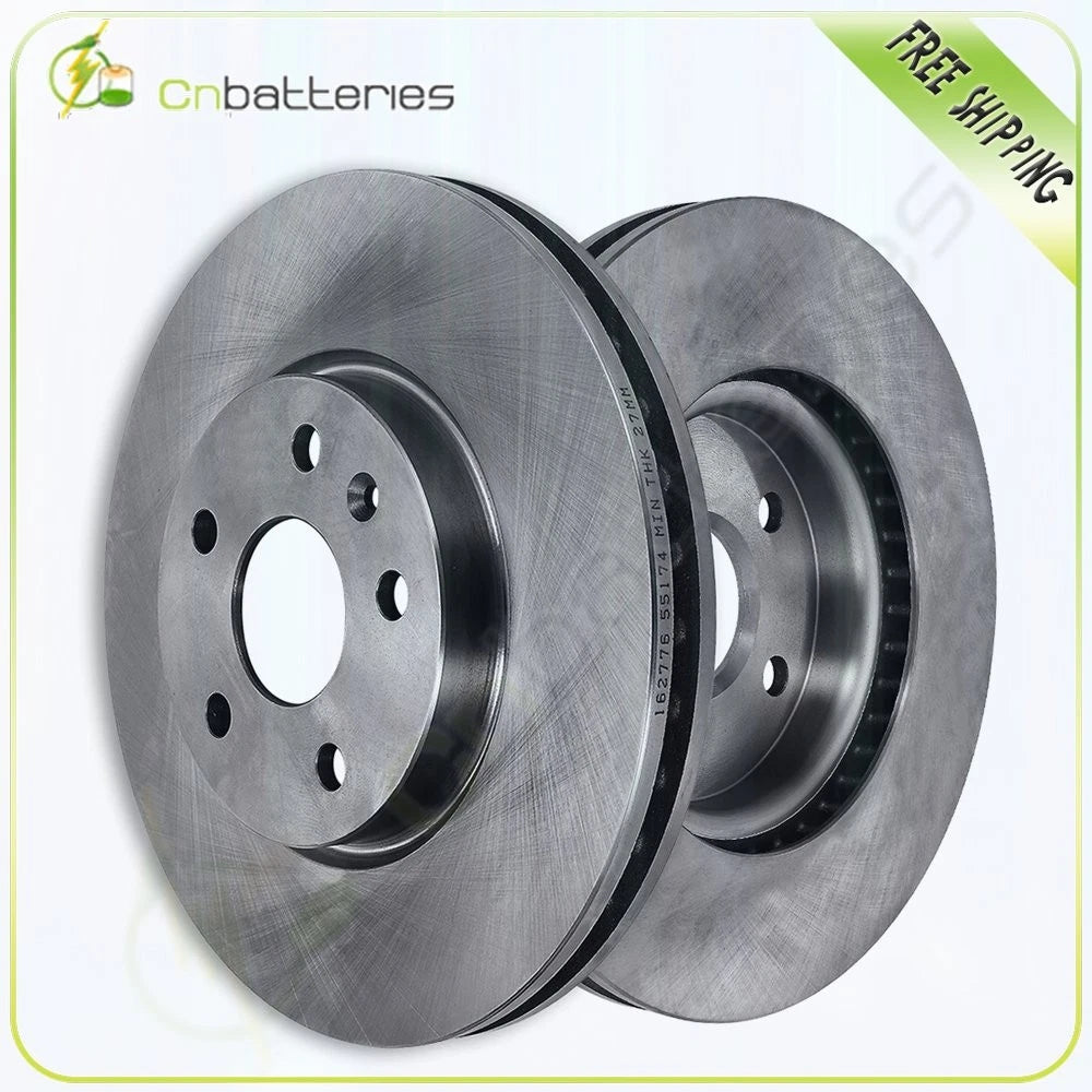 Front Brake Discs Rotors for Buick LaCrosse (2010–2016), GMC Terrain (2010–2017)