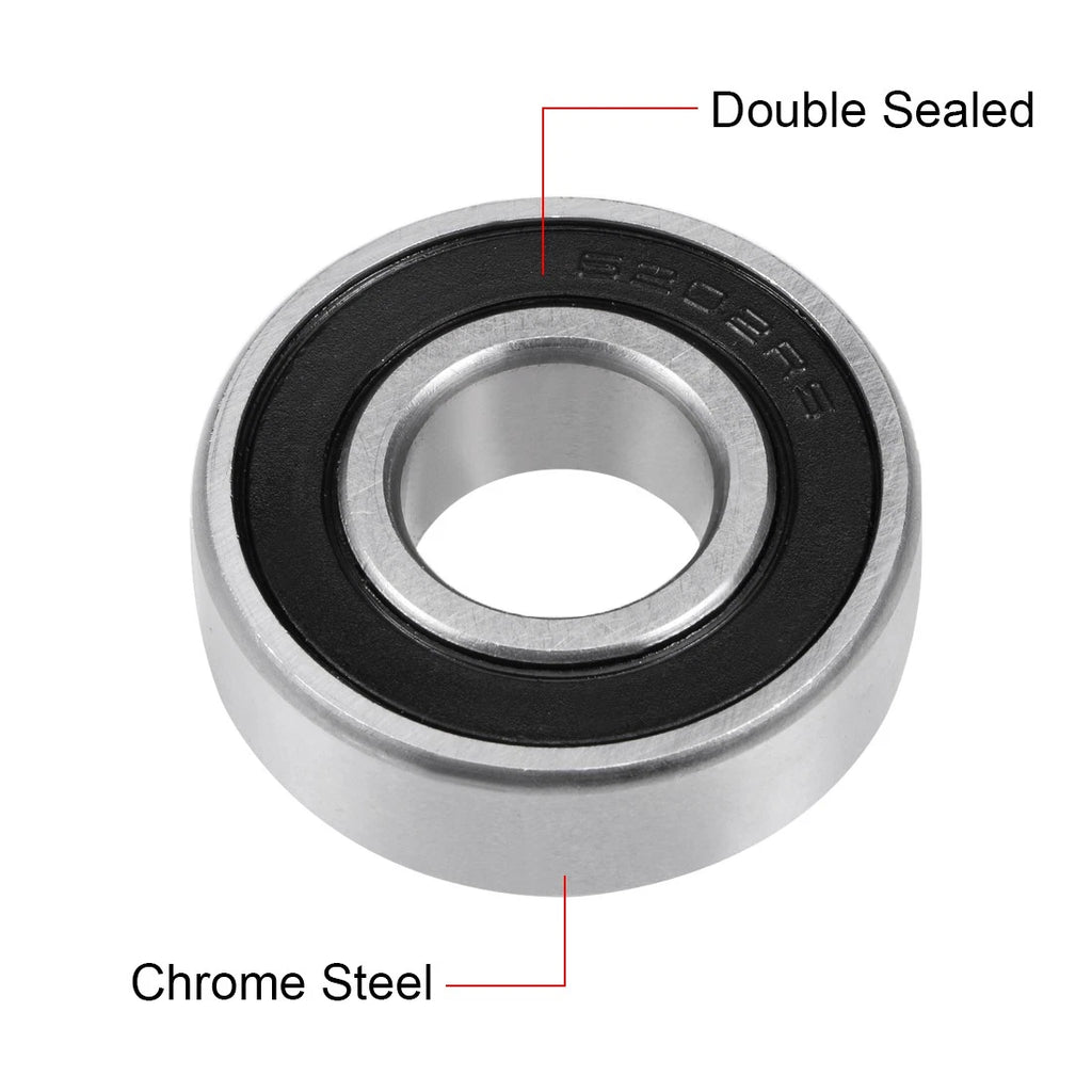 6202-2RS Deep Groove Ball Bearing for Various Applications (15x35x11mm)